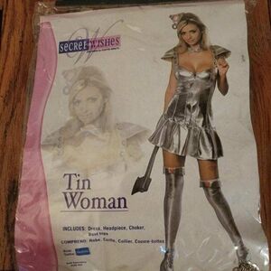 Tin Man Costume Womens
